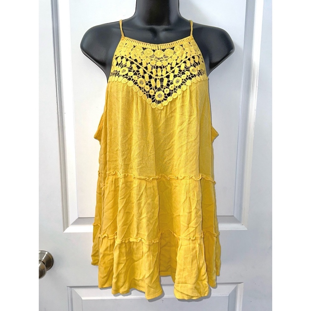 Hailey & Co yellow tank top